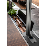 Кухонный гарнитур из камня и дерева SISTEMA XY Dada Engenereed Kitchen варинант исполнения - 4 | Loft Concept в Твери