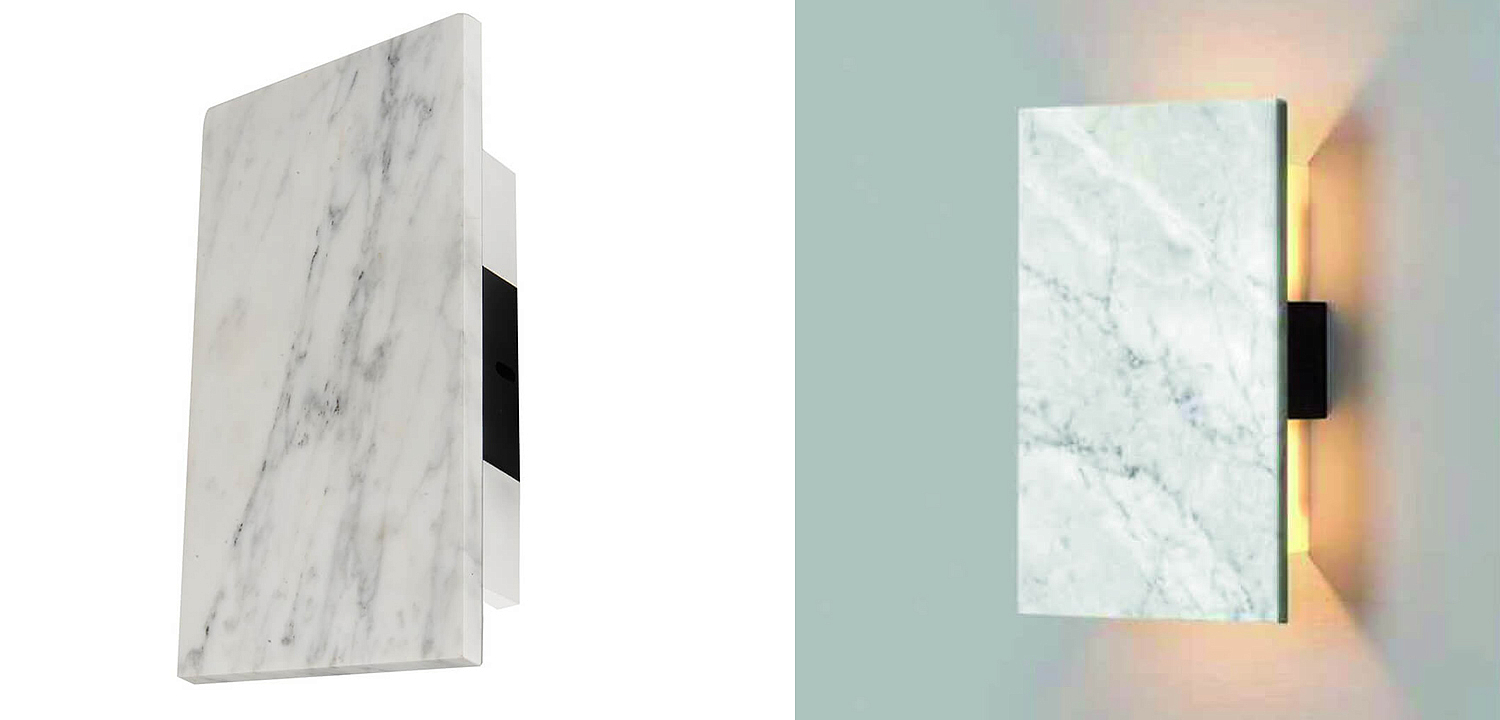 Бра Jordy Marble Slab Wall Lamp Бра Jordy Marble Slab Wall Lamp - Loft-Concept в Твери