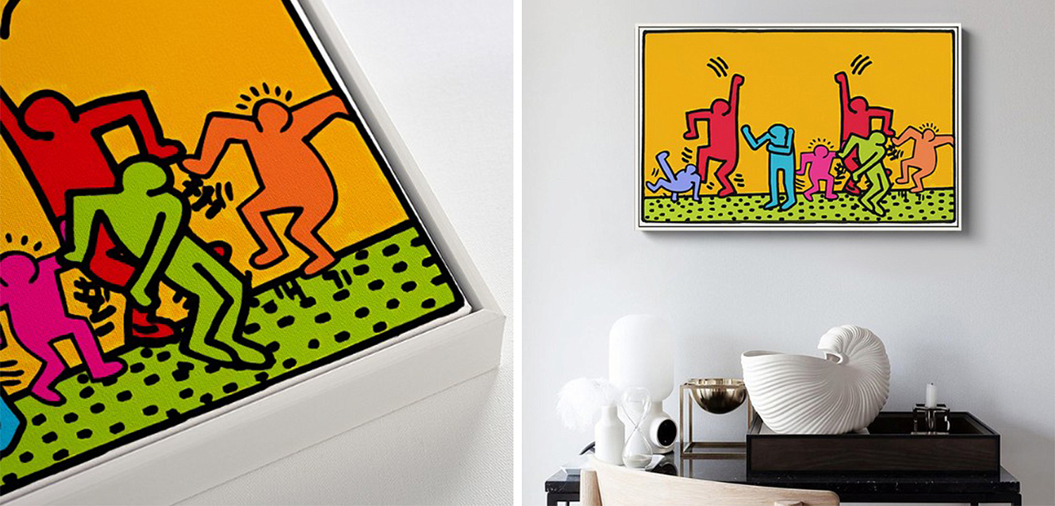 Постер Keith Haring 6 Постер Keith Haring 6 - Loft-Concept в Твери