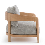 Кресло с каркасом из массива ясеня Deniaud Ash Grey Armchair варинант исполнения - 4 | Loft Concept в Твери