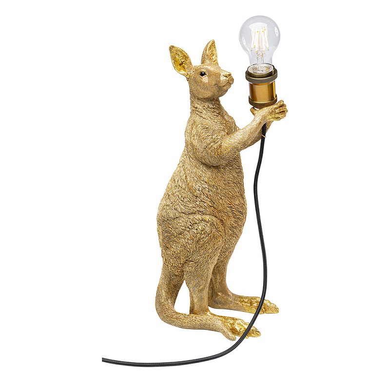 Настольная лампа Кенгуру цвет золото  Золотой в Твери | Loft Concept 