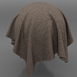 Мебельная ткань Шенилл коричневый цвет 142 см T4-55 варинант исполнения - 4 | Loft Concept в Твери