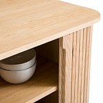 Длинный низкий буфет с 2-мя раздвижными дверцами Toinette Light Cupboard варинант исполнения - 13 | Loft Concept в Твери