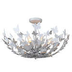 Потолочный светильник с абажуром оформленным в виде стаи бабочек Eternal Butterflies варинант исполнения - 1 | Loft Concept в Твери