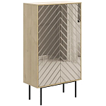 Шкаф с 2-мя зеркальными дверцами Serena Mirror Cabinet варинант исполнения - 1 | Loft Concept в Твери