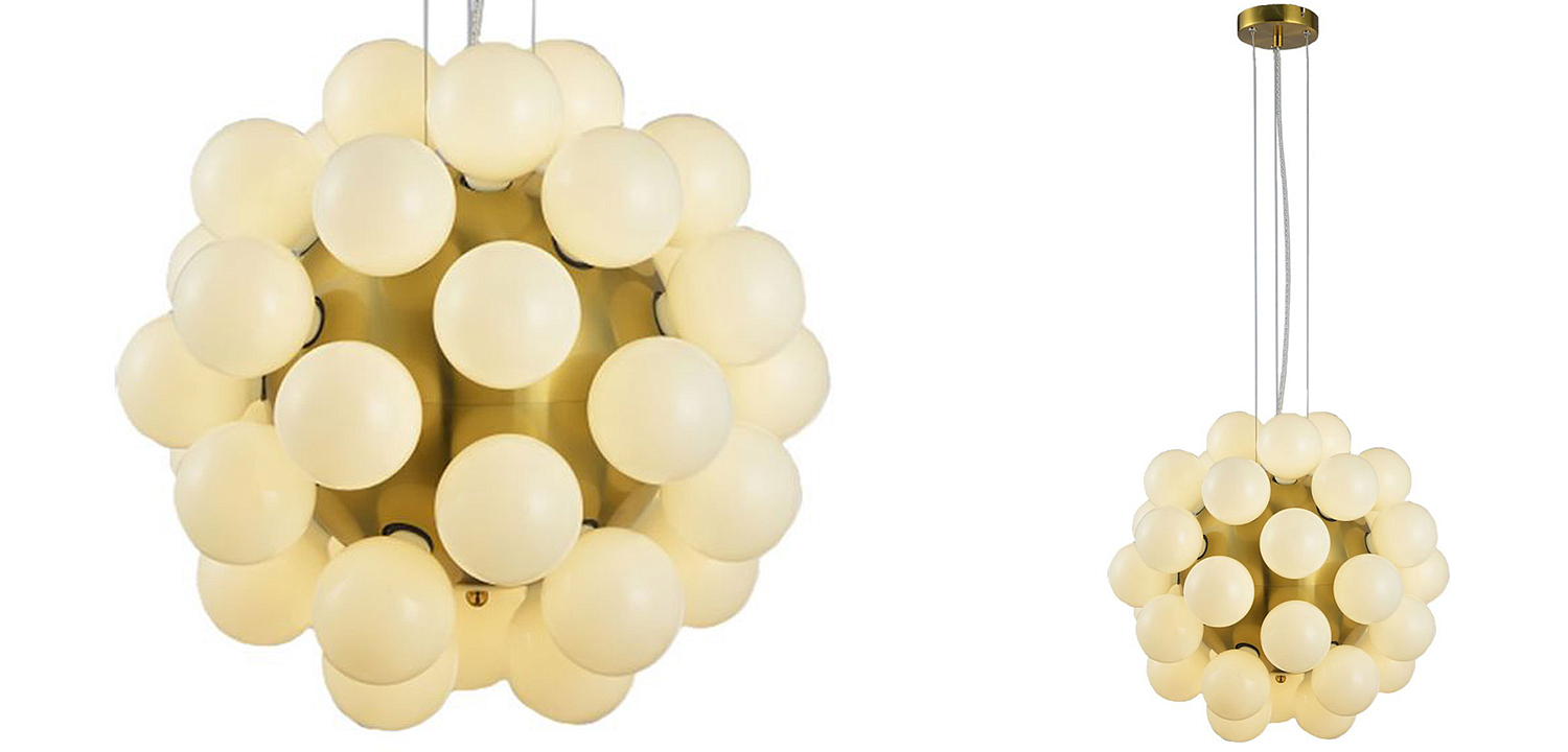 Люстра Korneli Chandelier white Люстра Korneli Chandelier white - Loft-Concept в Твери