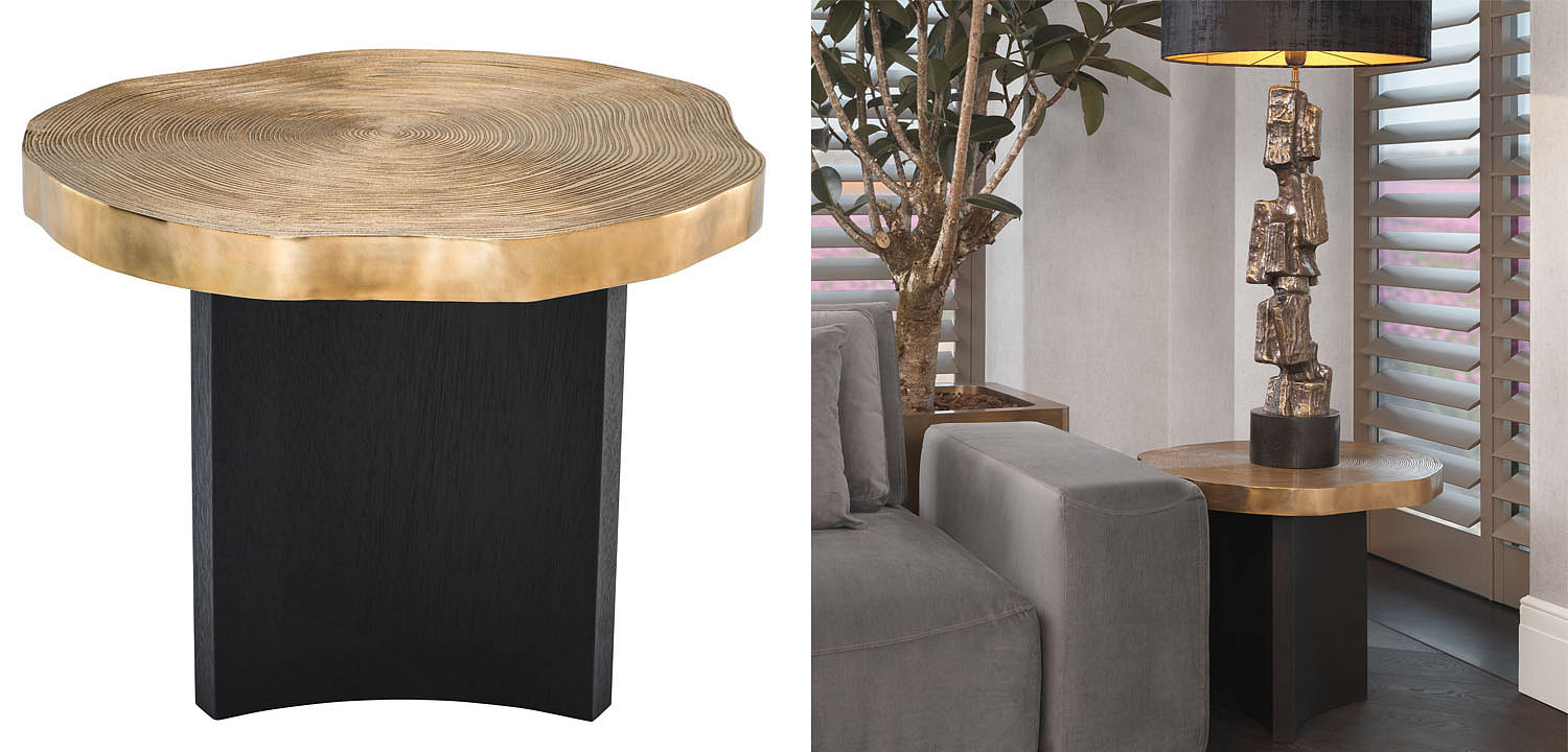 Приставной стол Eichholtz SIDE TABLE THOUSAND OAKS Приставной стол Eichholtz SIDE TABLE THOUSAND OAKS - Loft-Concept в Твери