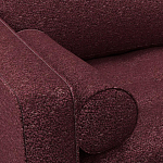 Мебельная ткань Шенилл бордовый цвет 138 см T4-38 варинант исполнения - 5 | Loft Concept в Твери