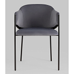 Стул Brace велюр молочный варинант исполнения - 4 | Loft Concept в Твери