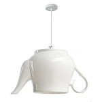 Подвесные светильники в виде белой посуды Flower Reversal варинант исполнения - 6 | Loft Concept в Твери