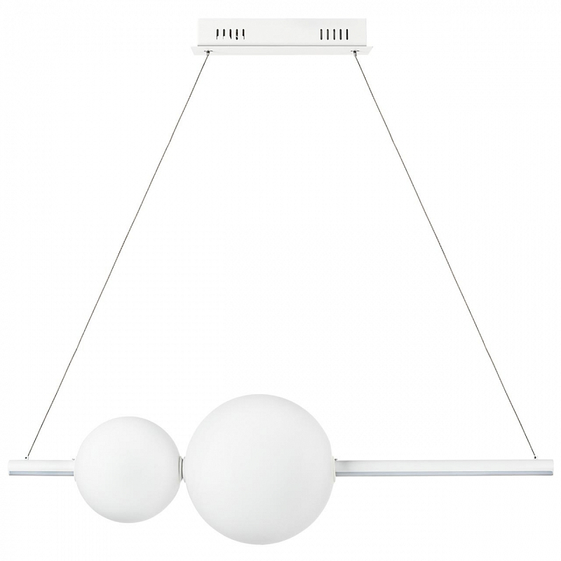 Люстра Galla Bubbles Line Белый Люстра Galla Bubbles Line Белый в Твери | Loft Concept