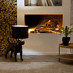 Лампа COLLECTION OF DOGS с абажуром Бультерьер варинант исполнения - 6 | Loft Concept в Твери