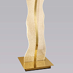 Торшер с изогнутым каркасом Golden Wave варинант исполнения - 2 | Loft Concept в Твери