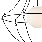 Подвесной светильник из тонких прутьев в форме колокола Forged Thin Rods варинант исполнения - 2 | Loft Concept в Твери