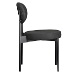 Стул мягкий Alfie Chair черный варинант исполнения - 2 | Loft Concept в Твери