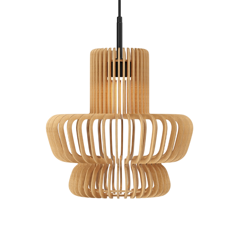 Подвесной светильник Namiki 14Вт 2700-4000К Черный Древесина в Твери | Loft Concept 