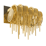 Бра с металлическими дугами и цепочками 33 см Atlantis Chain варинант исполнения - 7 | Loft Concept в Твери