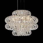 Люстра круглая с россыпью хрусталя Perfection of Diamonds варинант исполнения - 2 | Loft Concept в Твери