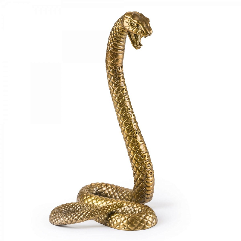 Статуэтка Seletti Wunderkrammer Snake Золотой Статуэтка Seletti Wunderkrammer Snake Золотой в Твери | Loft Concept