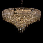 Люстра с каскадом из прозрачного хрусталя Constant Sparks варинант исполнения - 10 | Loft Concept в Твери