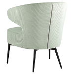 Современное мягкое кресло на металлических ножках Rakush Pistachio варинант исполнения - 4 | Loft Concept в Твери