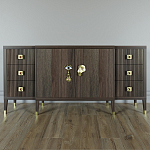 Большой Комод-буфет Elsa Dreams Walnut с ящиками варинант исполнения - 3 | Loft Concept в Твери