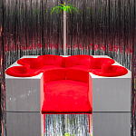 Дизайнерский модульный диван Poltronova Safari Sofa варинант исполнения - 13 | Loft Concept в Твери