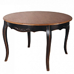 Стол круглый из массива березы в стиле прованс Vintage варинант исполнения - 1 | Loft Concept в Твери