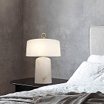 Настольная лампа на мраморном основании Dawn Light варинант исполнения - 1 | Loft Concept в Твери