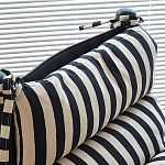 Кресло черно-белое со съемными подушками Celebrity варинант исполнения - 4 | Loft Concept в Твери