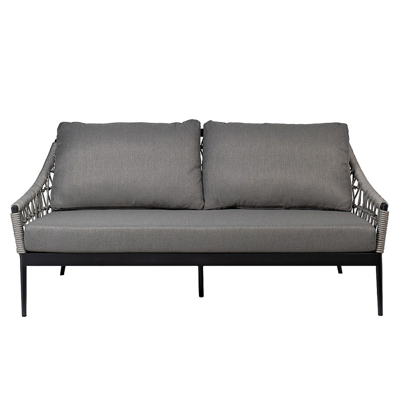 Диван двухместный уличный темно-серый Street Bliss Серый в Твери | Loft Concept 