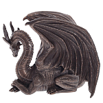 Декоративная статуэтка Дракон Dark Bronze Winged Dragon Statuette варинант исполнения - 3 | Loft Concept в Твери