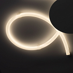 Люстра белого цвета с тремя изогнутыми светодиоидными плафонами Luke Lampco Tracer Lamp варинант исполнения - 4 | Loft Concept в Твери