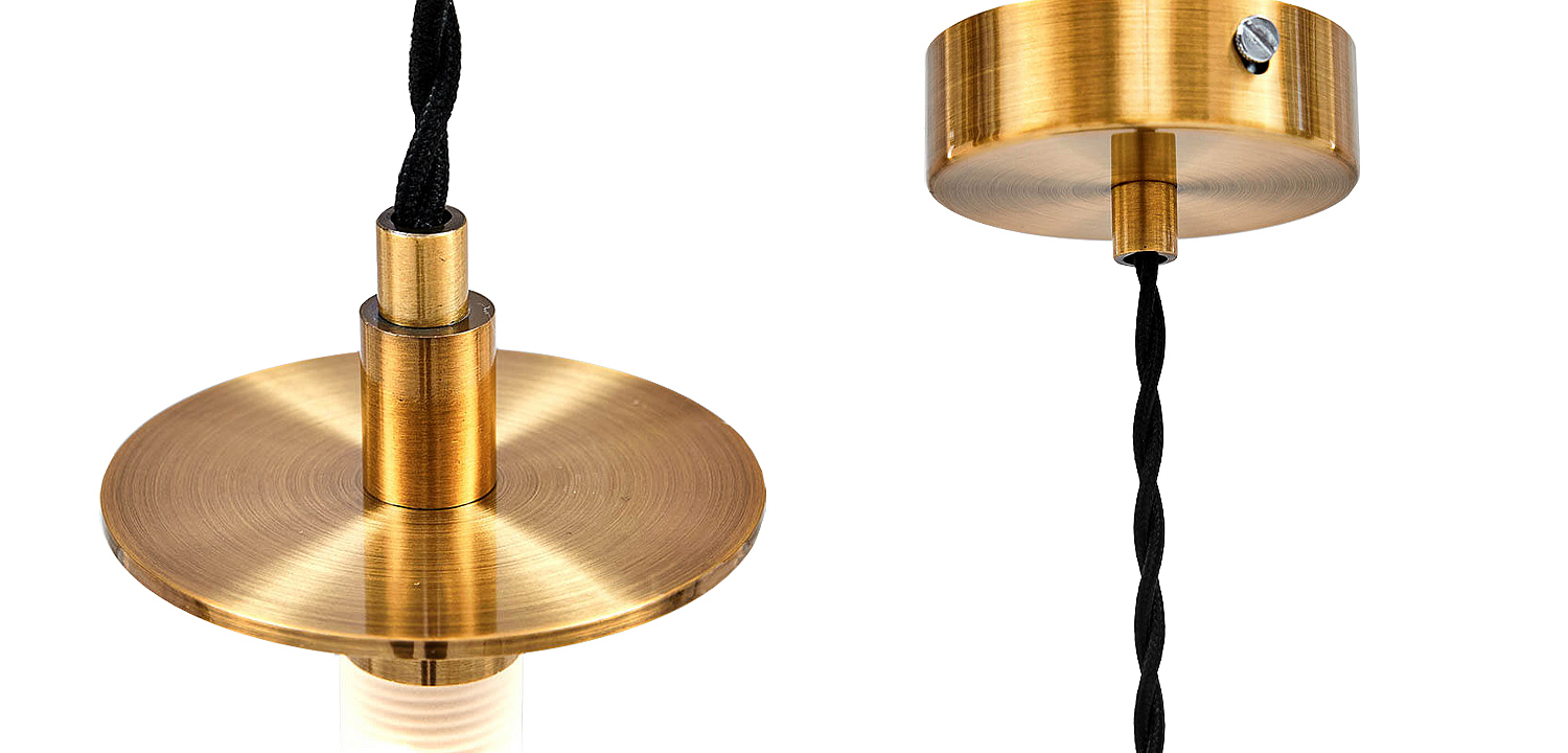 Подвесной светильник Matts pendant gold Подвесной светильник Matts pendant gold - Loft-Concept в Твери