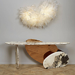 Консоль в виде овальных элементов Jinye console варинант исполнения - 3 | Loft Concept в Твери