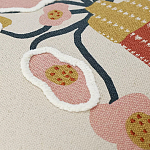 Подушка с цветочным принтом Blooming Elegance Rose варинант исполнения - 2 | Loft Concept в Твери