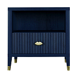 Прикроватная тумбочка с полкой Elsa Dreams Blue варинант исполнения - 5 | Loft Concept в Твери