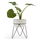 Кашпо Elevated Planters Luna 54 белое варинант исполнения - 2 | Loft Concept в Твери