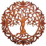 Панно из дерева Breath Panel With Trees варинант исполнения - 1 | Loft Concept в Твери