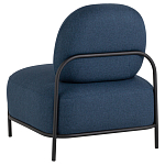 Кресло в синей рогожке COLOR BLOCK варинант исполнения - 5 | Loft Concept в Твери