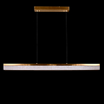 Подвесной светильник линейный из натурального камня Perfection of Geometry варинант исполнения - 2 | Loft Concept в Твери