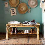 Скамья из ротанга Saveria Rattan Bench варинант исполнения - 6 | Loft Concept в Твери