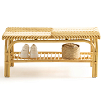 Скамья из ротанга Saveria Rattan Bench варинант исполнения - 9 | Loft Concept в Твери