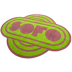 Дизайнерский ковер зеленый Poltronova Sofo Verosa Rug варинант исполнения - 2 | Loft Concept в Твери