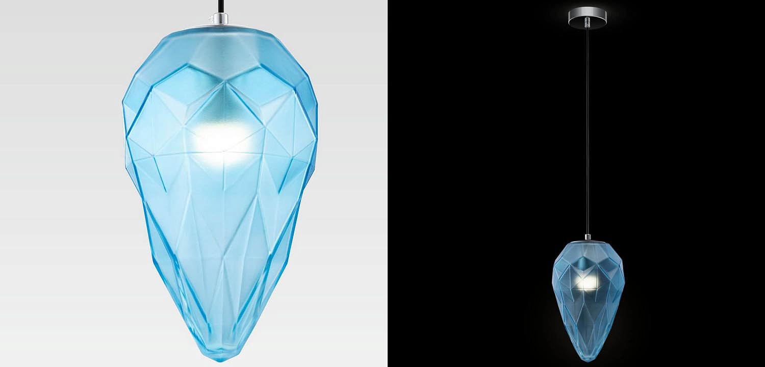 Подвесной светильник Jewel Athena blue 18 Подвесной светильник Jewel Athena blue 18 - Loft-Concept в Твери