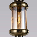 Подвесной светильник с янтарным стеклянным плафоном Amber Queen варинант исполнения - 4 | Loft Concept в Твери