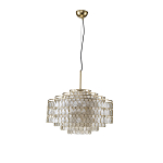 Люстра многоярусная с декором из натуральной морской ракушки Iridescent Light варинант исполнения - 3 | Loft Concept в Твери