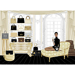 Megan Hess The Bag варинант исполнения - 2 | Loft Concept в Твери