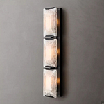 Бра из 3-х прямоугольных мраморных панелей Calling to Shine варинант исполнения - 1 | Loft Concept в Твери