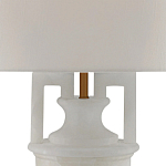 Настольная лампа с основанием в форме урны Piercing Stone варинант исполнения - 1 | Loft Concept в Твери